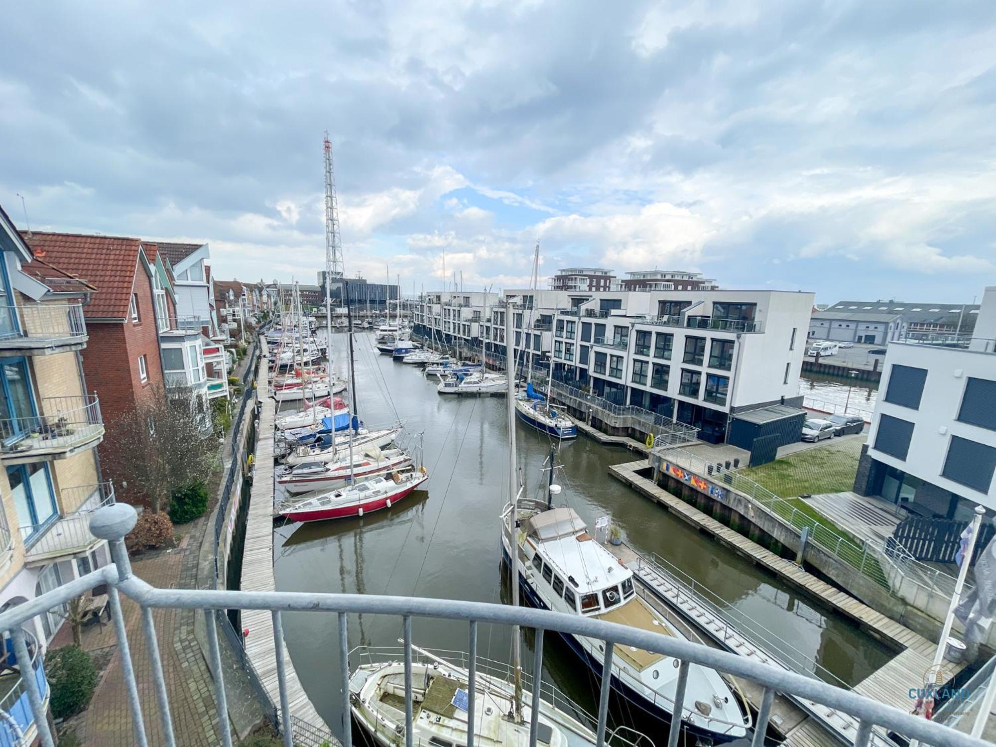 Urlaub Direkt In Der City Marina Cuxhaven Esterno foto