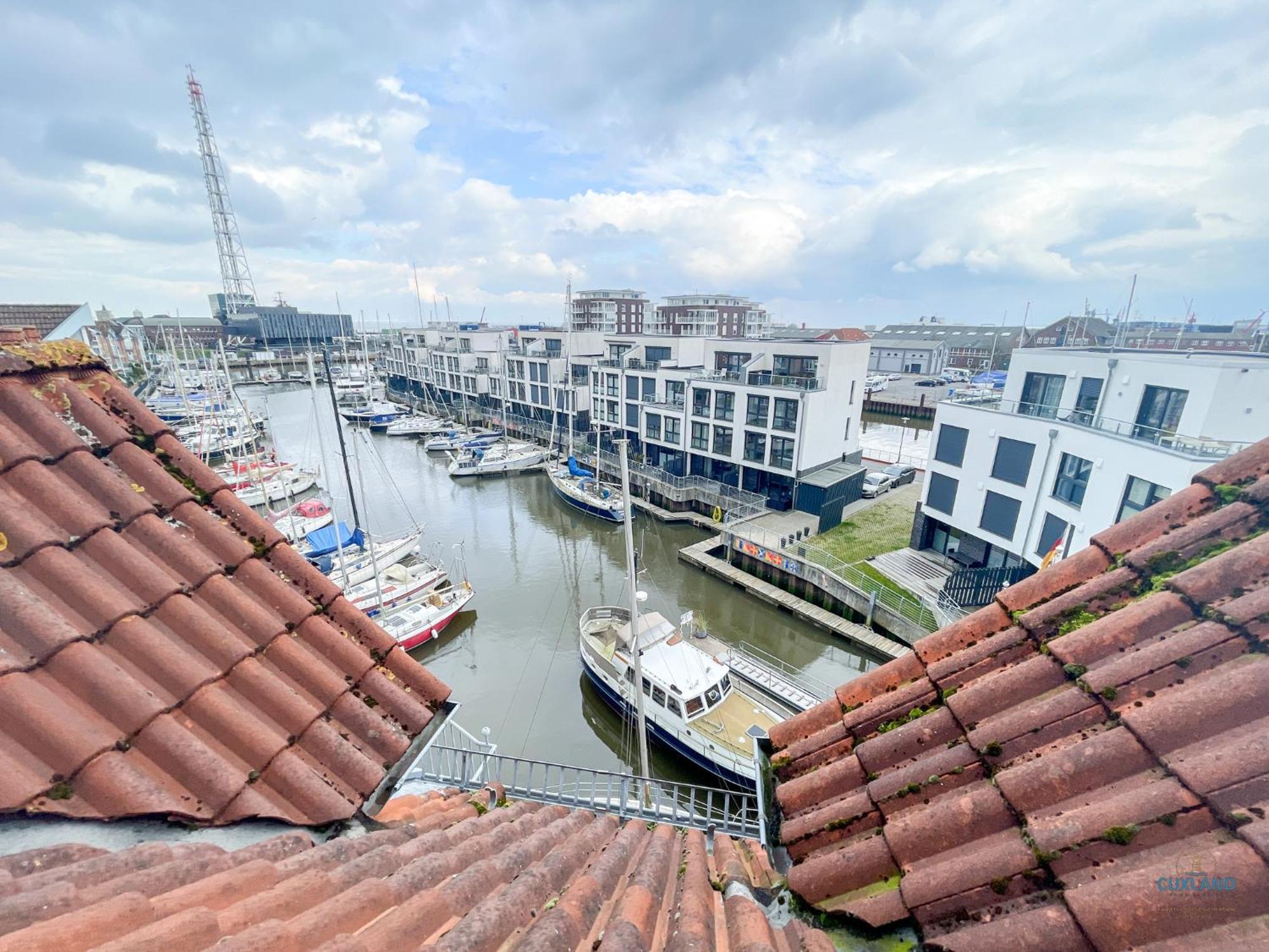 Urlaub Direkt In Der City Marina Cuxhaven Esterno foto