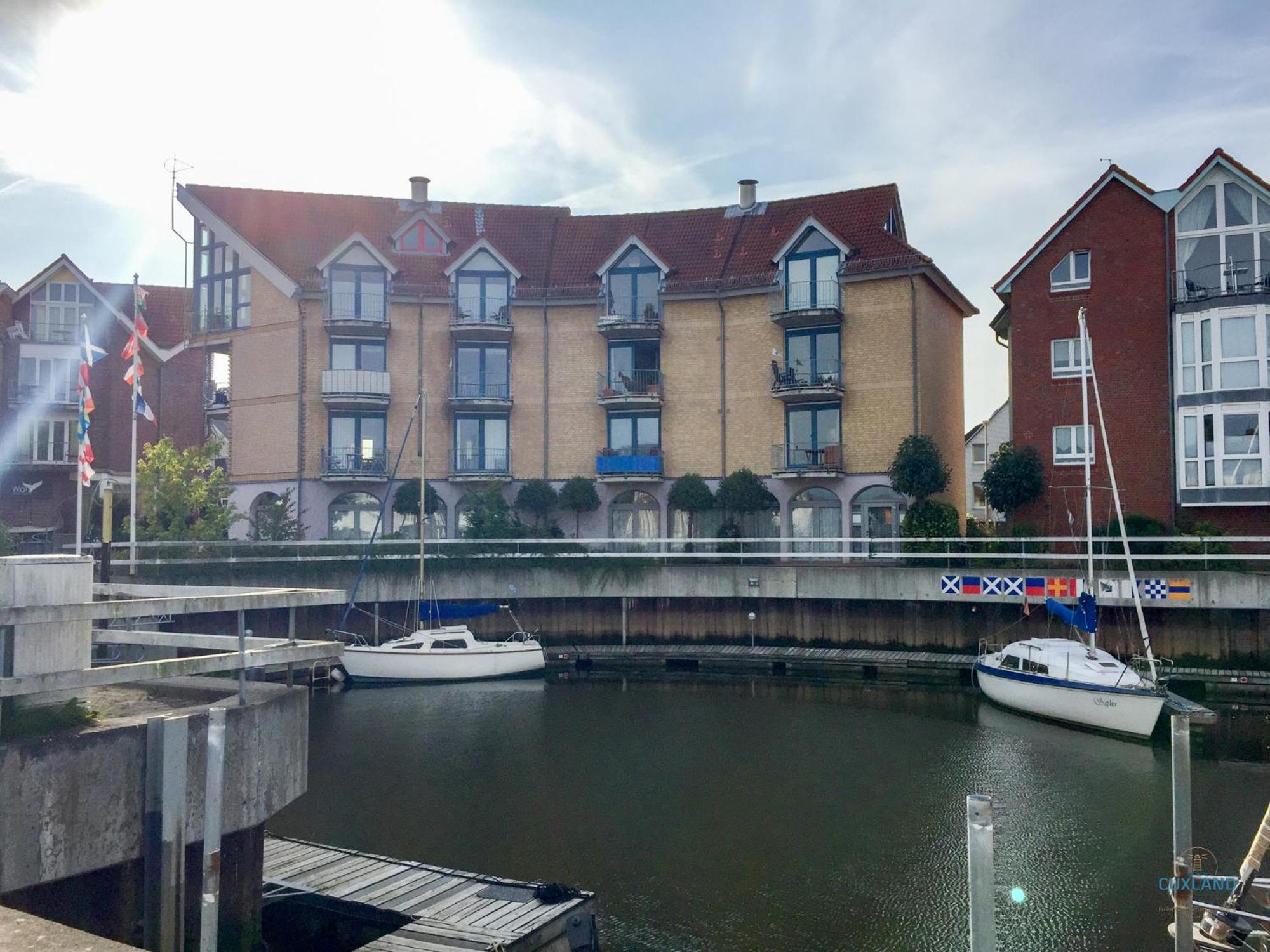 Urlaub Direkt In Der City Marina Cuxhaven Esterno foto